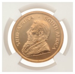 South Africa. Krugerrand - 1 Oz. Coarse reeding. 1977.