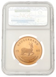 South Africa. Krugerrand - 1 Oz. 1980.