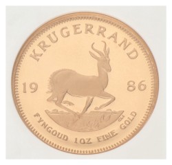 South Africa. Krugerrand - 1 Oz. 1986.