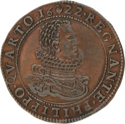 Zuidelijke Nederlanden. Antwerpen. 1622. Troonsbestijging van Filips IV.