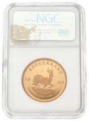 South Africa. Krugerrand - 1 Oz. 1989.