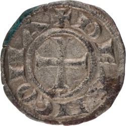 Italian states. Ancona. Denier. N.D. (13th century).