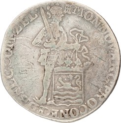 Zilveren dukaat. Zeeland. 1795. Fraai +.