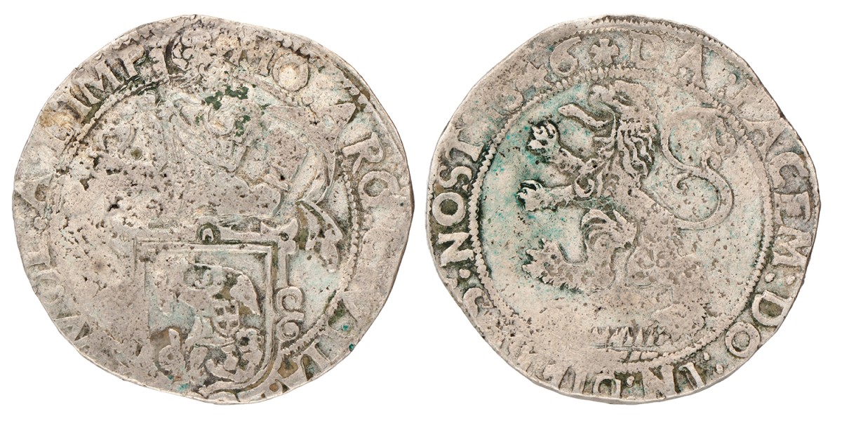 Leeuwendaalder op stedelijke muntvoet. Zwolle. 1646. Fraai +.