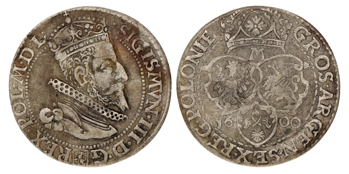 Poland. Kingdom. Sigismund III Vasa. Szòstak (6 Groszy). 1600 M.