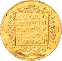 Gouden dukaat. Holland. 1780. Zeer Fraai / Prachtig.