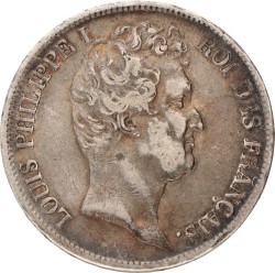 France. Second kingdom. Louis Philippe I. 5 Francs. 1831 W.