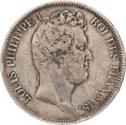 France. Second kingdom. Louis Philippe I. 5 Francs. 1831 A.