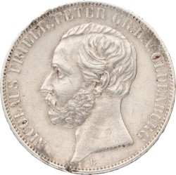 German states. Oldenburg. Nicolaus Friedrich Peter. Vereinsthaler. 1866.