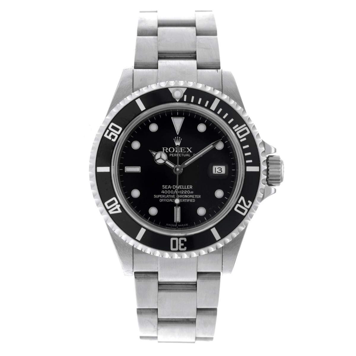 No reserve - Rolex Sea-Dweller 4000 16600 - Heren polshorloge - 2005.