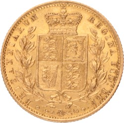 Great Britain. Victoria. 1 Sovereign. 1857.