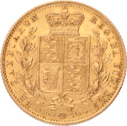 Great Britain. Victoria. 1 Sovereign. 1857.