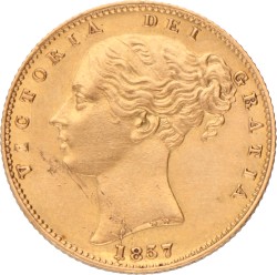 Great Britain. Victoria. 1 Sovereign. 1857.