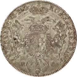 German states. Nürnberg. Franz II. Thaler. 1763.