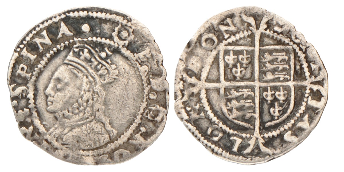 Great Britain. Londen. Elizabeth I. ½ Groat. N.D. (1558 - 1603).