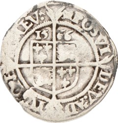 Great Britian. Elizabeth I. 6 Pence. 1566.