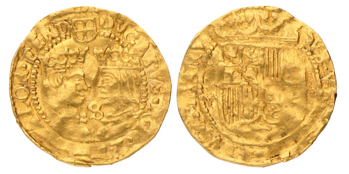 Dukaat - Spaans type. Zwolle. Filips II. Z.j. (1600). Zeer Fraai.