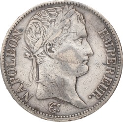 France. Napoleon. 5 Francs. 1809 A.