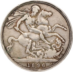 Great Britain. Victoria. Crown. 1896.