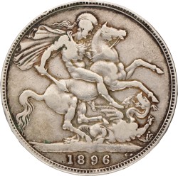 Great Britain. Victoria. Crown. 1896.