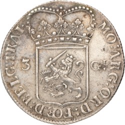 3 gulden - Generaliteits. Utrecht. 1793. Zeer Fraai.