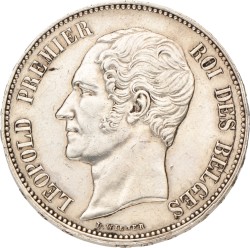 Belgium. Leopold I. 5 Francs - Medallic of the mariage of the duke and duchess of Brabant. 1853.