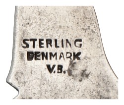 Deense sterling Volmer Bahner design broche.