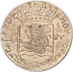 Scheepjesschelling van 6 stuiver - PIEFORT. Zeeland. 1761. Zeer Fraai -.