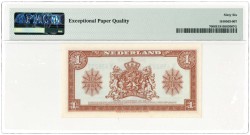 Nederland. 1 gulden . Muntbiljet. Type 1945. Type Wilhelmina II. - UNC.