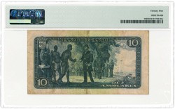 Angola. 10 angolares. Banknote. Type 1946. - Very fine.