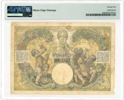 Madagascar. 50 francs. Banknote. Type 1937-1947. - Very fine.