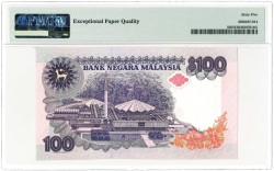 Malaysia. 100 ringgit. Banknote. Type 1989. - UNC.