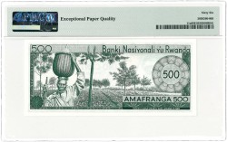Rwanda. 500 francs. Banknote. Type 1974. - UNC.