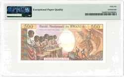 Rwanda. 500 francs. Banknote. Type 1978. - UNC.