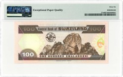 Swaziland. 100 emalangeni. Banknote. Type 1996. - UNC.