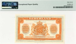 Nederland. 2½ gulden. Muntbiljet. Type 1943. Type Wilhelmina I. - UNC.