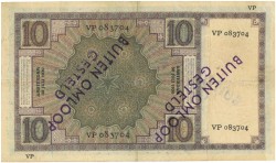 Nederland. 10 gulden . Bankbiljet. Type 1924. Type Zeeuw meisje. - Zeer Fraai / Prachtig.