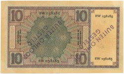 Nederland. 10 gulden . Bankbiljet. Type 1924. Type Zeeuw meisje. - Zeer Fraai / Prachtig.
