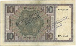 Nederland. 10 gulden . Bankbiljet. Type 1924. Type Zeeuw meisje. - Zeer Fraai +.