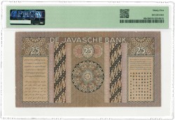 Netherlands-Indies. 25 gulden. Banknote. Type 1933. Type Javanese Dancers. - Very fine.