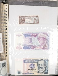 Album. World. 68 banknotes.  - Good - UNC.