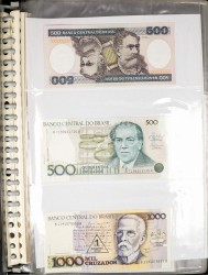 Album. World. 68 banknotes.  - Good - UNC.