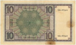 Nederland. 10 gulden. Bankbiljet. Type 1924. Type Zeeuws meisje. - Zeer Fraai -.