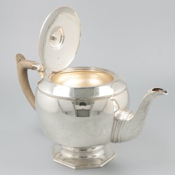 Theepot zilver.