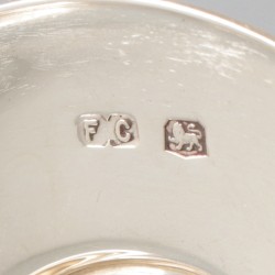 Koffiepot zilver.