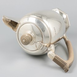 Koffiepot zilver.