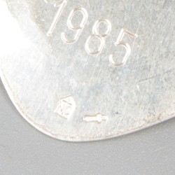 4-delig lot prijsschilden zilver.