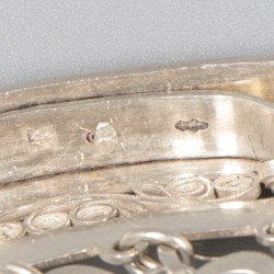 Beugelbeurs (Nieuwe Pekela, Abraham Jurjens Westers, ca. 1825) zilver.