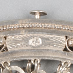 Beugelbeurs (Nieuwe Pekela, Abraham Jurjens Westers, ca. 1825) zilver.