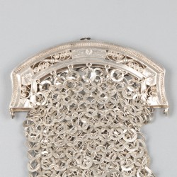 Beugelbeurs (Nieuwe Pekela, Abraham Jurjens Westers, ca. 1825) zilver.